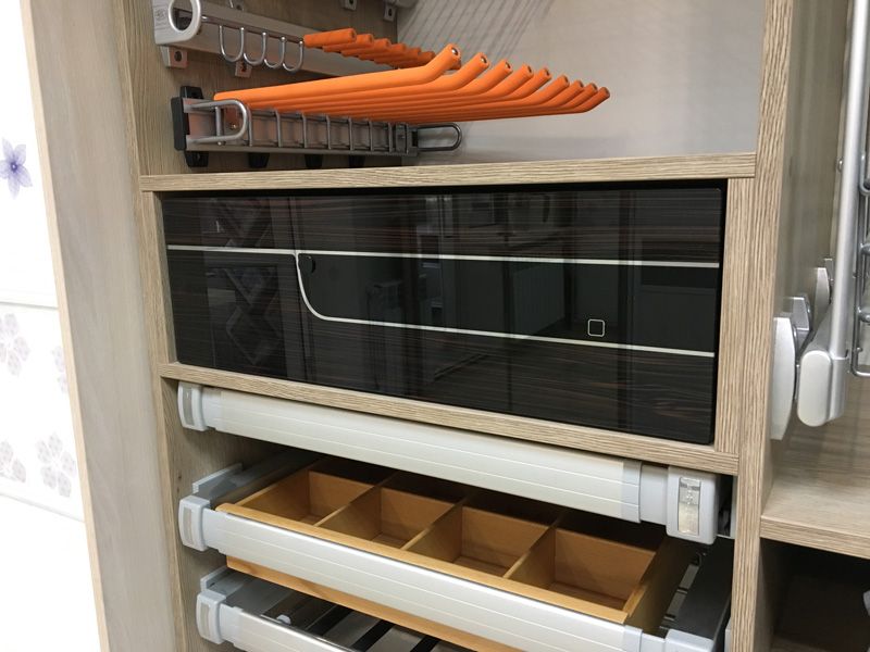 Встроенный сейф с сенсорным управлением замка для шкафа-купе